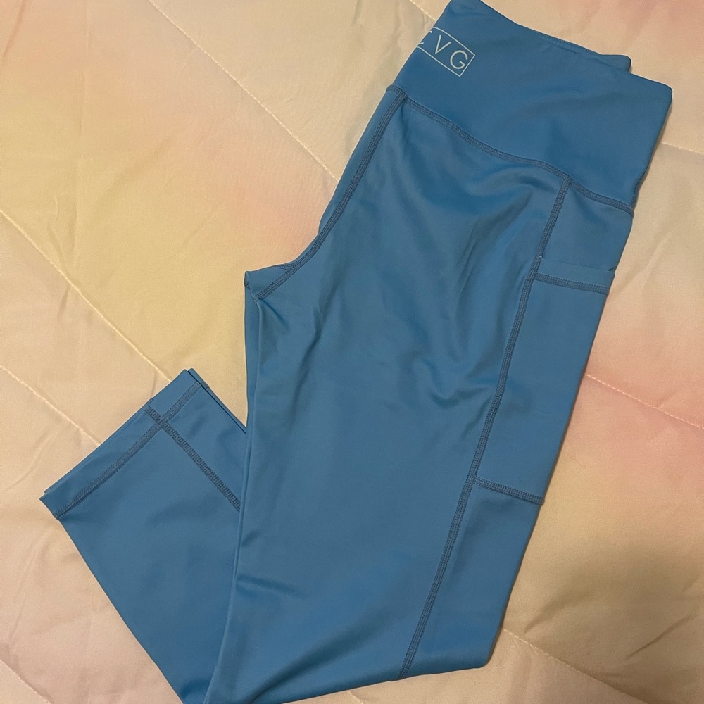 EUC CVG Blue Capris - Medium